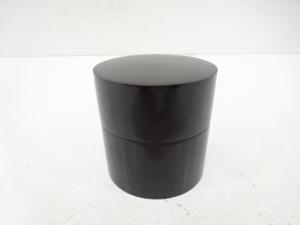 漆塗り　中次茶入（保護箱付）